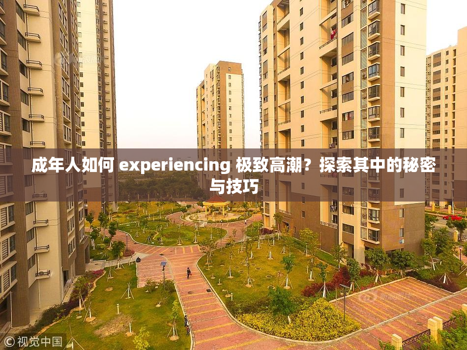 成年人如何 experiencing 极致高潮？探索其中的秘密与技巧