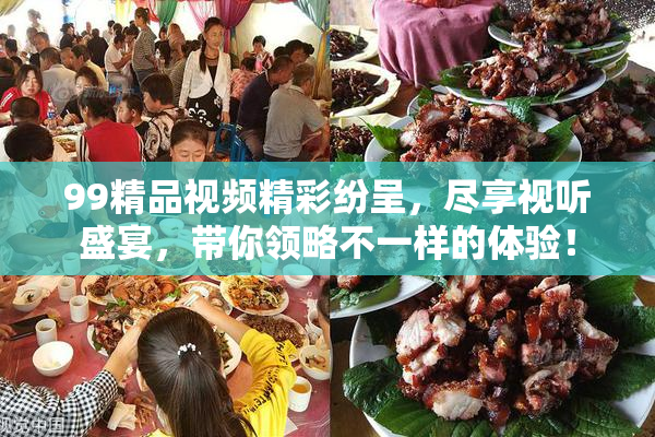 99精品视频精彩纷呈，尽享视听盛宴，带你领略不一样的体验！