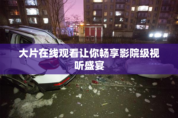 大片在线观看让你畅享影院级视听盛宴
