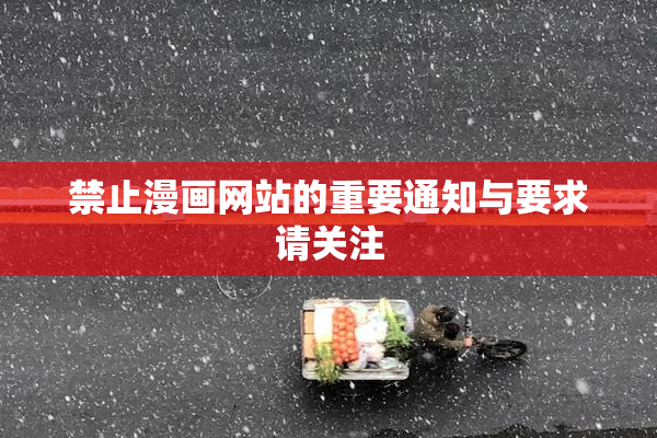 禁止漫画网站的重要通知与要求请关注