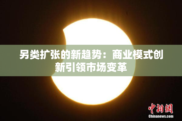 另类扩张的新趋势：商业模式创新引领市场变革
