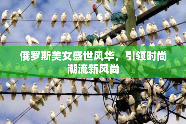俄罗斯美女盛世风华，引领时尚潮流新风尚