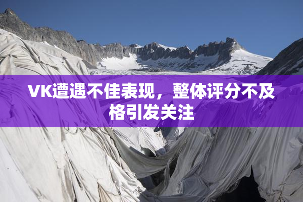 VK遭遇不佳表现，整体评分不及格引发关注