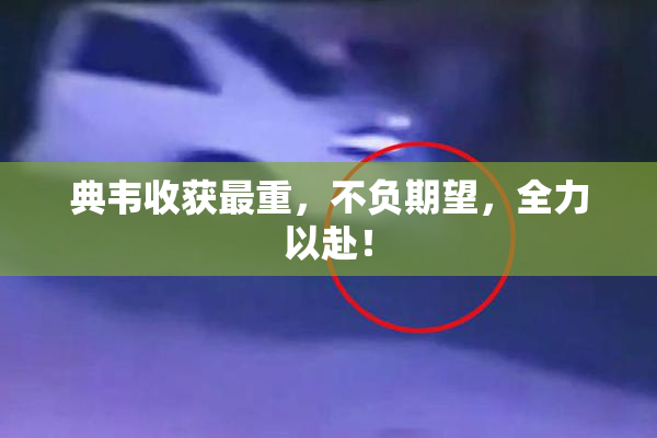 典韦收获最重，不负期望，全力以赴！