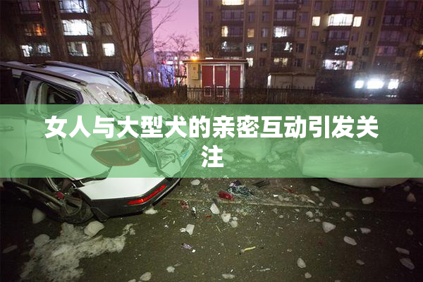 女人与大型犬的亲密互动引发关注
