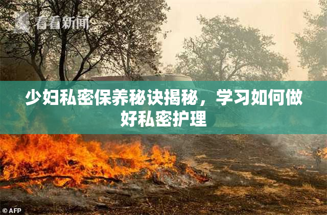 少妇私密保养秘诀揭秘，学习如何做好私密护理