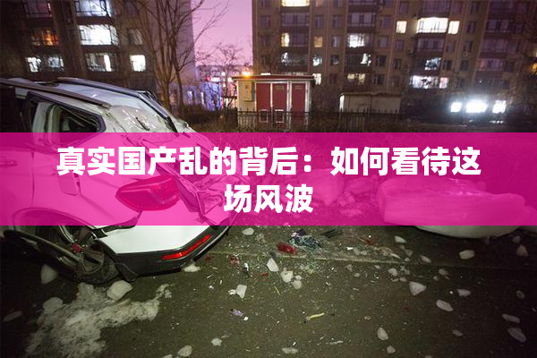 真实国产乱的背后：如何看待这场风波