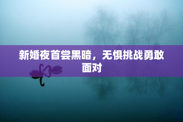 新婚夜首尝黑暗，无惧挑战勇敢面对