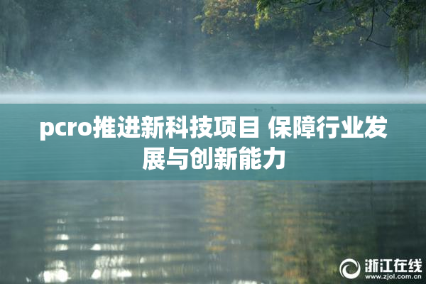 pcro推进新科技项目 保障行业发展与创新能力