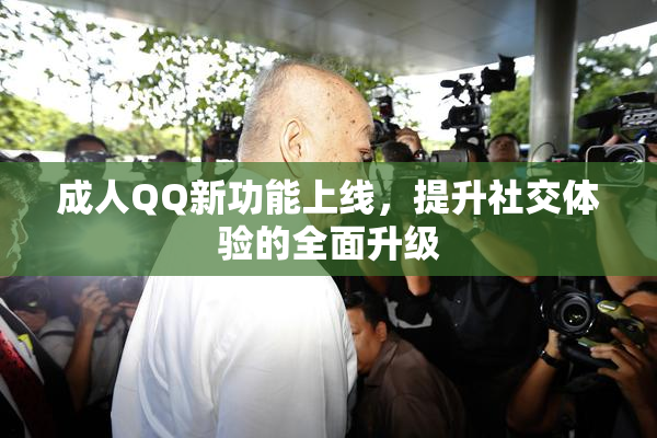 成人QQ新功能上线，提升社交体验的全面升级