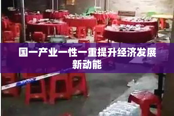 国一产业一性一重提升经济发展新动能