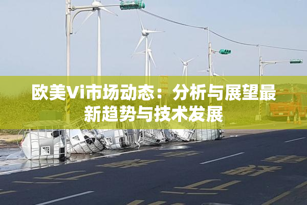 欧美Vi市场动态：分析与展望最新趋势与技术发展