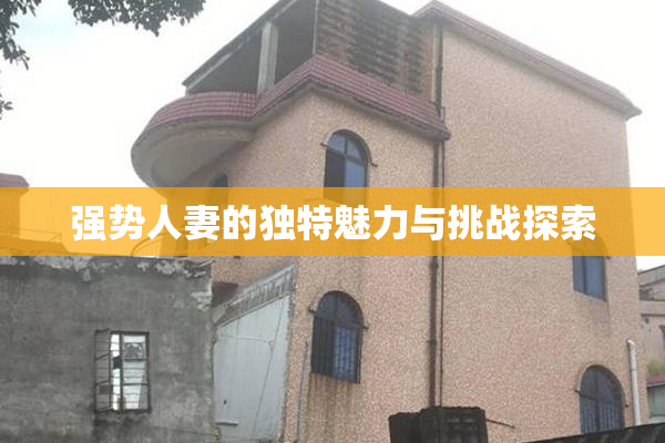 强势人妻的独特魅力与挑战探索