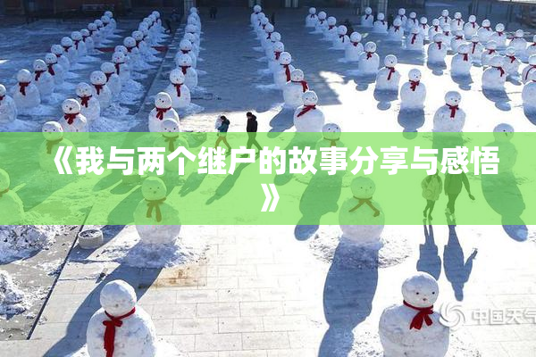 《我与两个继户的故事分享与感悟》