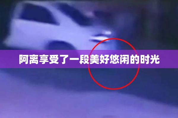 阿离享受了一段美好悠闲的时光