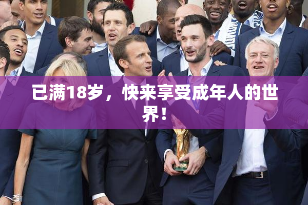 已满18岁，快来享受成年人的世界！
