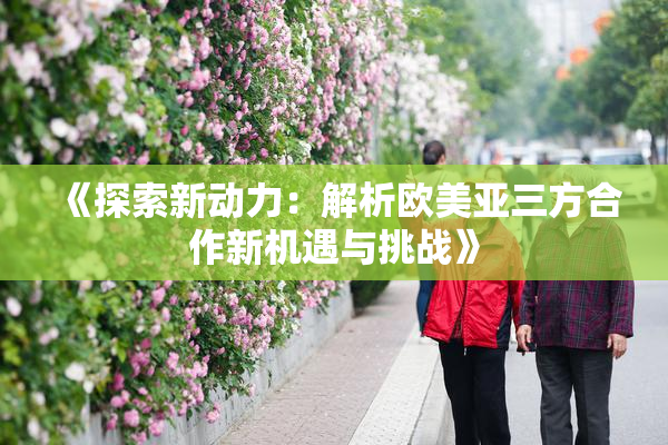《探索新动力：解析欧美亚三方合作新机遇与挑战》