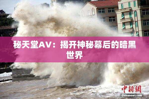 秘天堂AV：揭开神秘幕后的暗黑世界