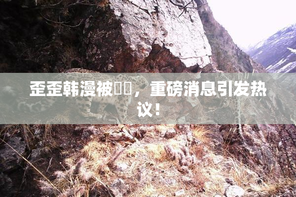 歪歪韩漫被❌‌，重磅消息引发热议！
