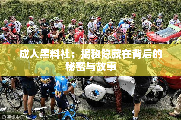 成人黑料社：揭秘隐藏在背后的秘密与故事