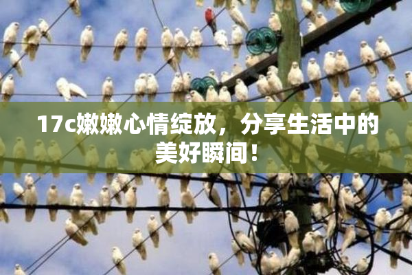 17c嫩嫩心情绽放，分享生活中的美好瞬间！