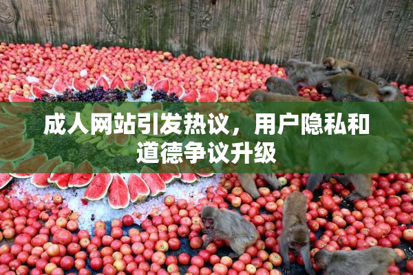 成人网站引发热议，用户隐私和道德争议升级