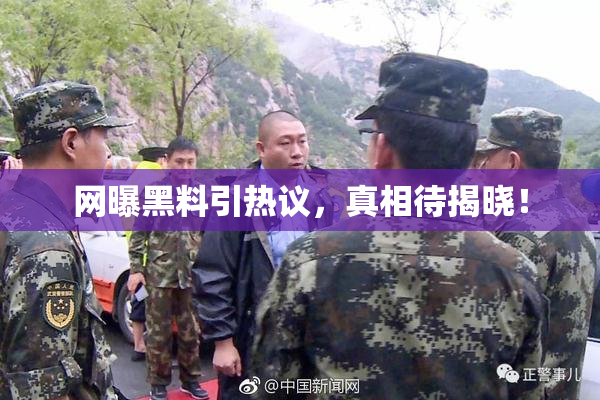 网曝黑料引热议，真相待揭晓！