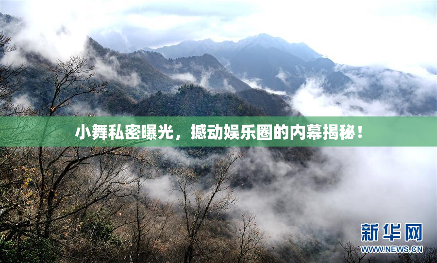 小舞私密曝光，撼动娱乐圈的内幕揭秘！