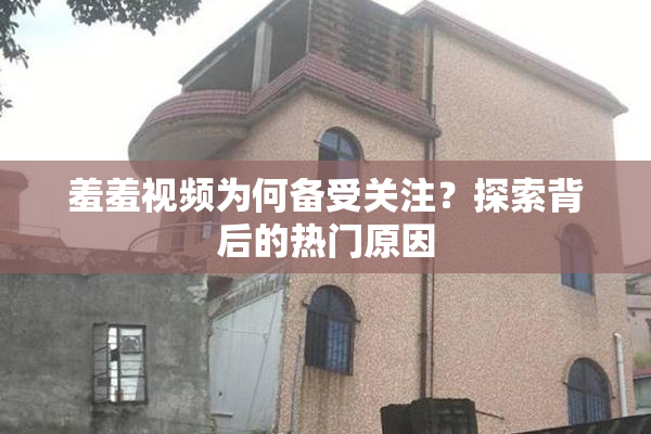 羞羞视频为何备受关注？探索背后的热门原因