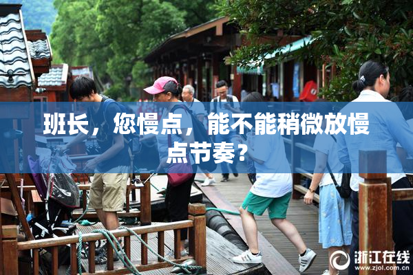班长，您慢点，能不能稍微放慢点节奏？