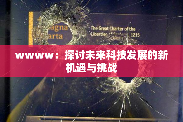 wwww：探讨未来科技发展的新机遇与挑战