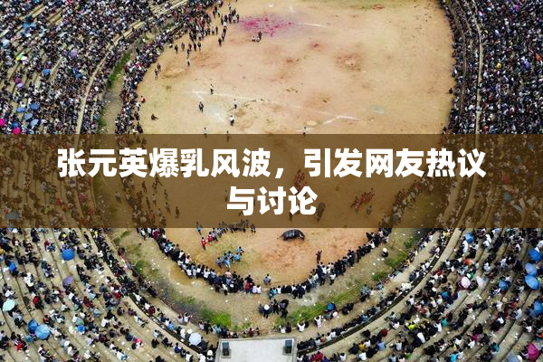 张元英爆乳风波，引发网友热议与讨论