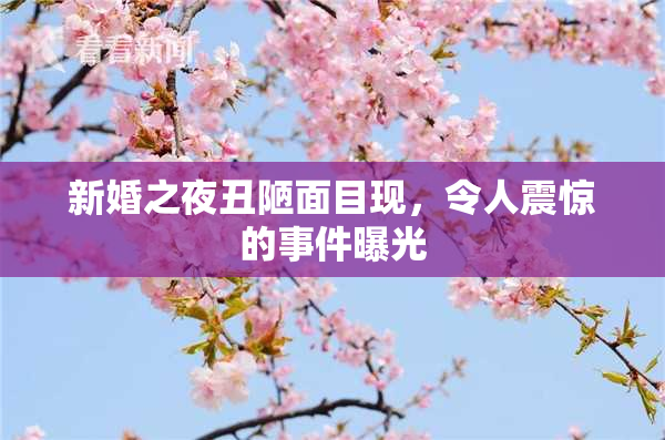 新婚之夜丑陋面目现，令人震惊的事件曝光