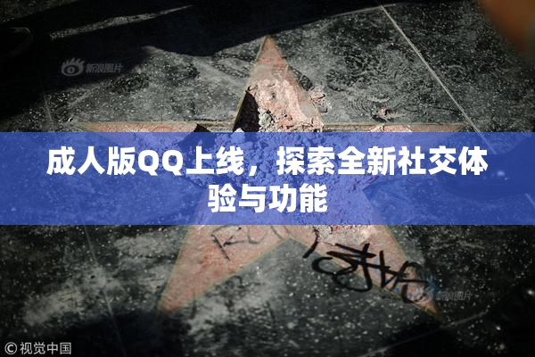 成人版QQ上线，探索全新社交体验与功能