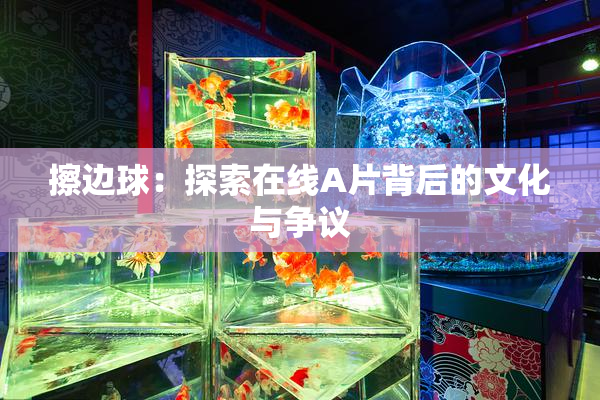擦边球：探索在线A片背后的文化与争议