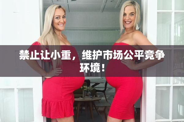 禁止让小重，维护市场公平竞争环境！