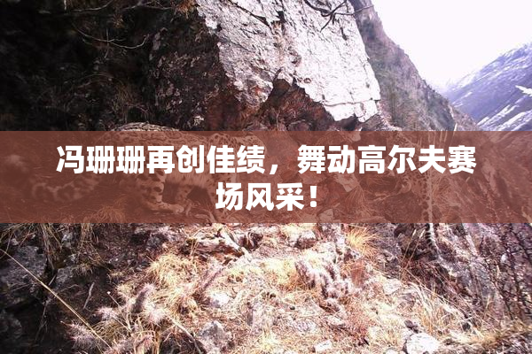 冯珊珊再创佳绩，舞动高尔夫赛场风采！
