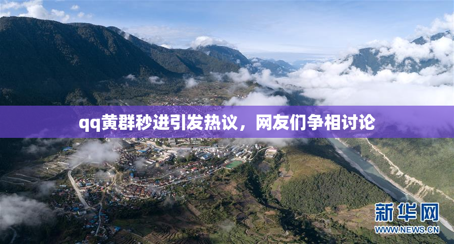 qq黄群秒进引发热议，网友们争相讨论