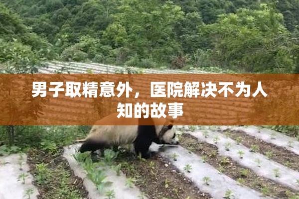 男子取精意外，医院解决不为人知的故事