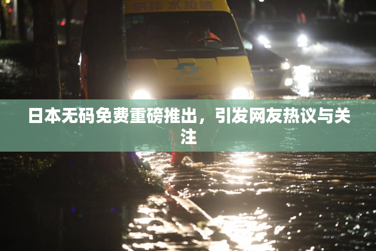 日本无码免费重磅推出，引发网友热议与关注