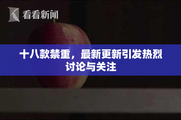十八款禁重，最新更新引发热烈讨论与关注