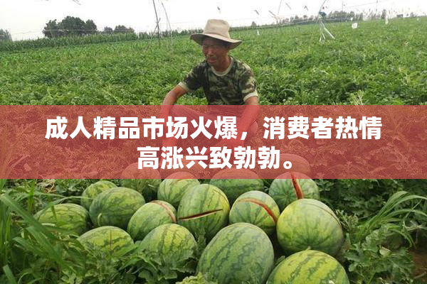 成人精品市场火爆，消费者热情高涨兴致勃勃。