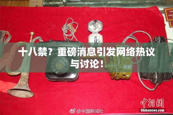 十八禁？重磅消息引发网络热议与讨论！