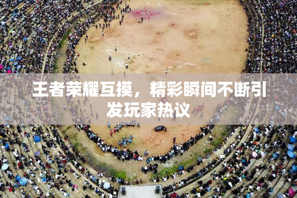 王者荣耀互摸，精彩瞬间不断引发玩家热议