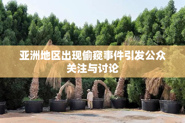 亚洲地区出现偷窥事件引发公众关注与讨论