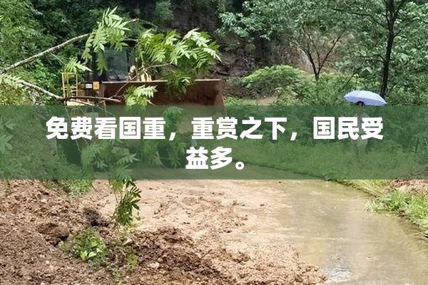 免费看国重，重赏之下，国民受益多。
