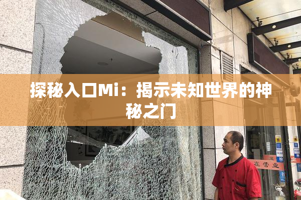 探秘入口Mi：揭示未知世界的神秘之门
