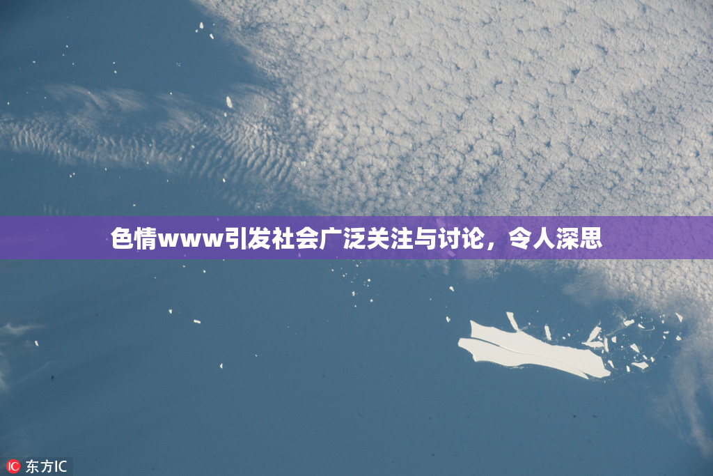 色情www引发社会广泛关注与讨论，令人深思