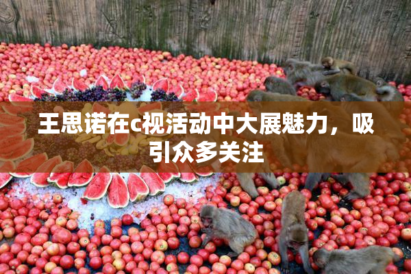 王思诺在c视活动中大展魅力，吸引众多关注