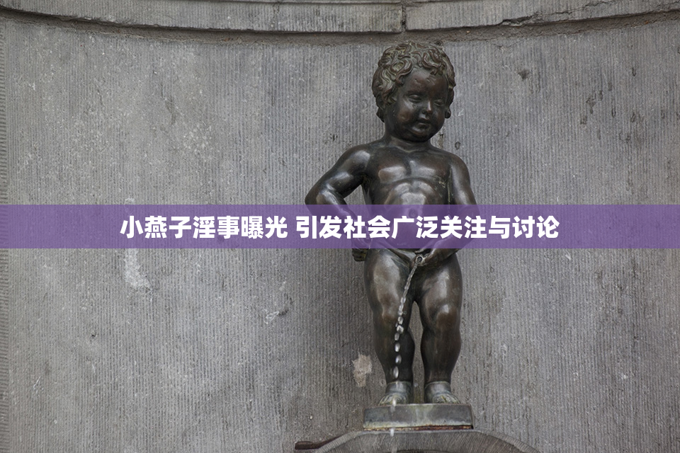 小燕子淫事曝光 引发社会广泛关注与讨论